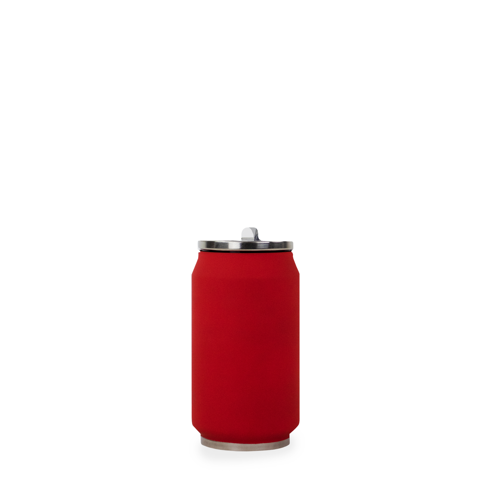 insulated can Red Soft touch 280ml