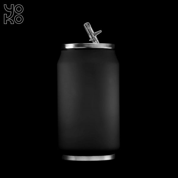 Insulated Can 280 ml - Black Soft Touch
