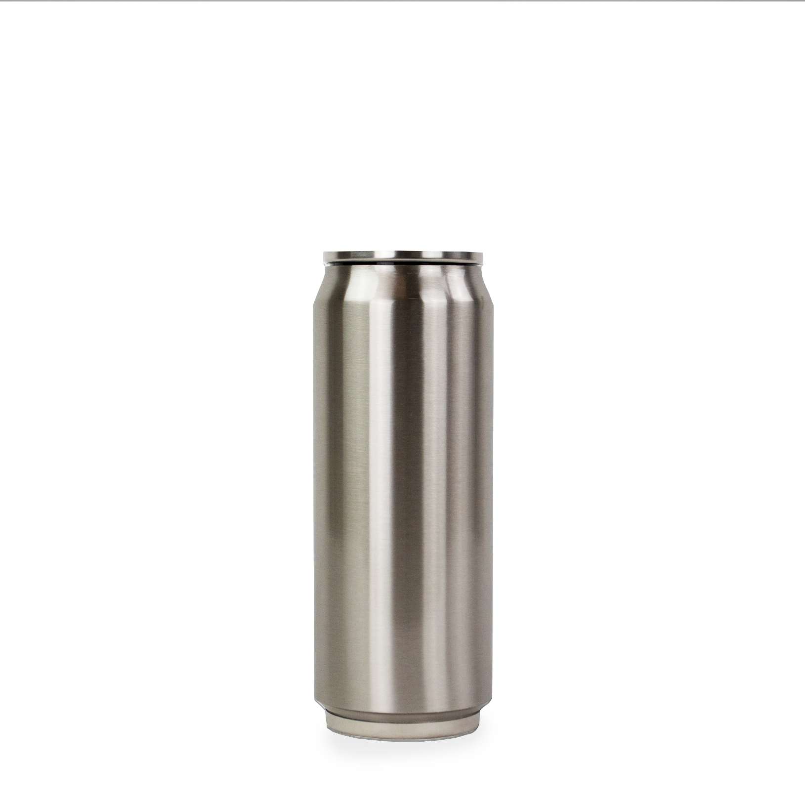 Insulated Silver Shiny can 500ml