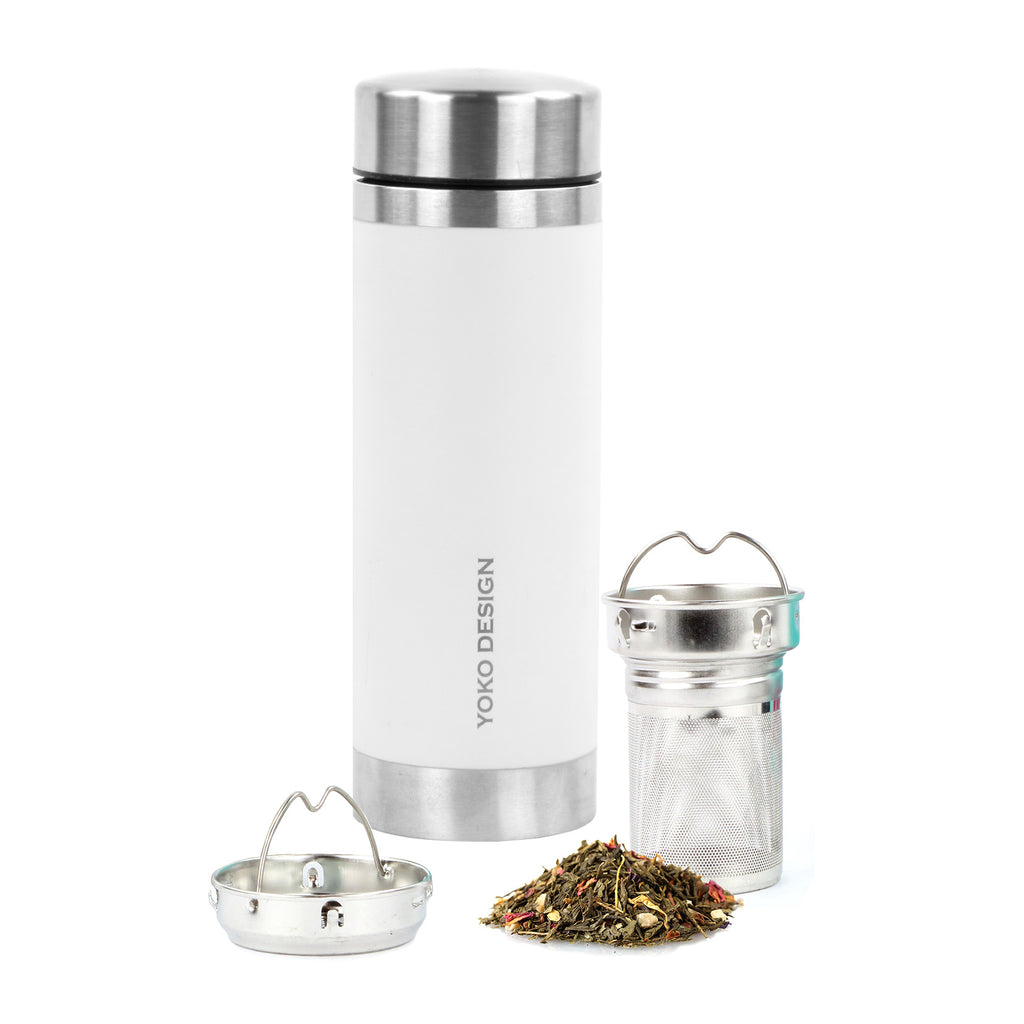 Insulated Teapot 350 ml - LiberTea White