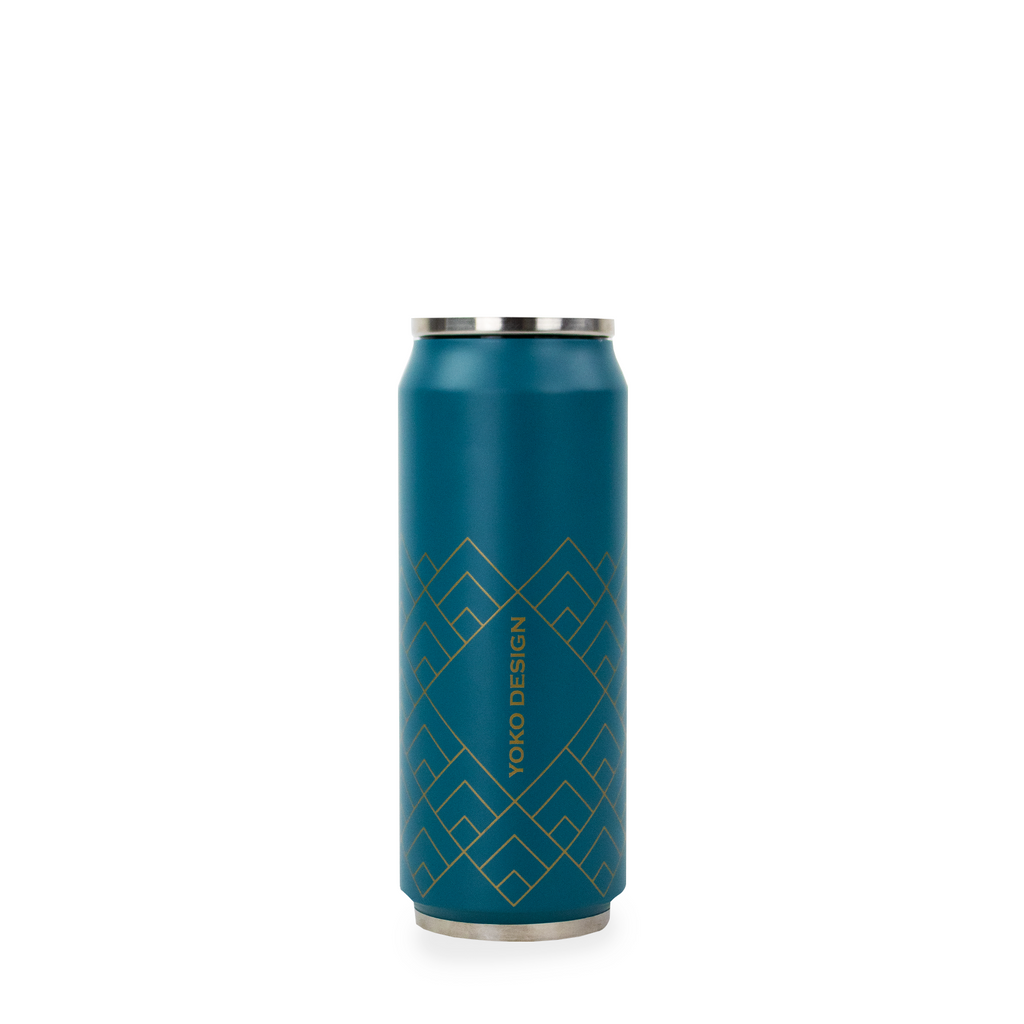 Insulated duck green art can 500 ml