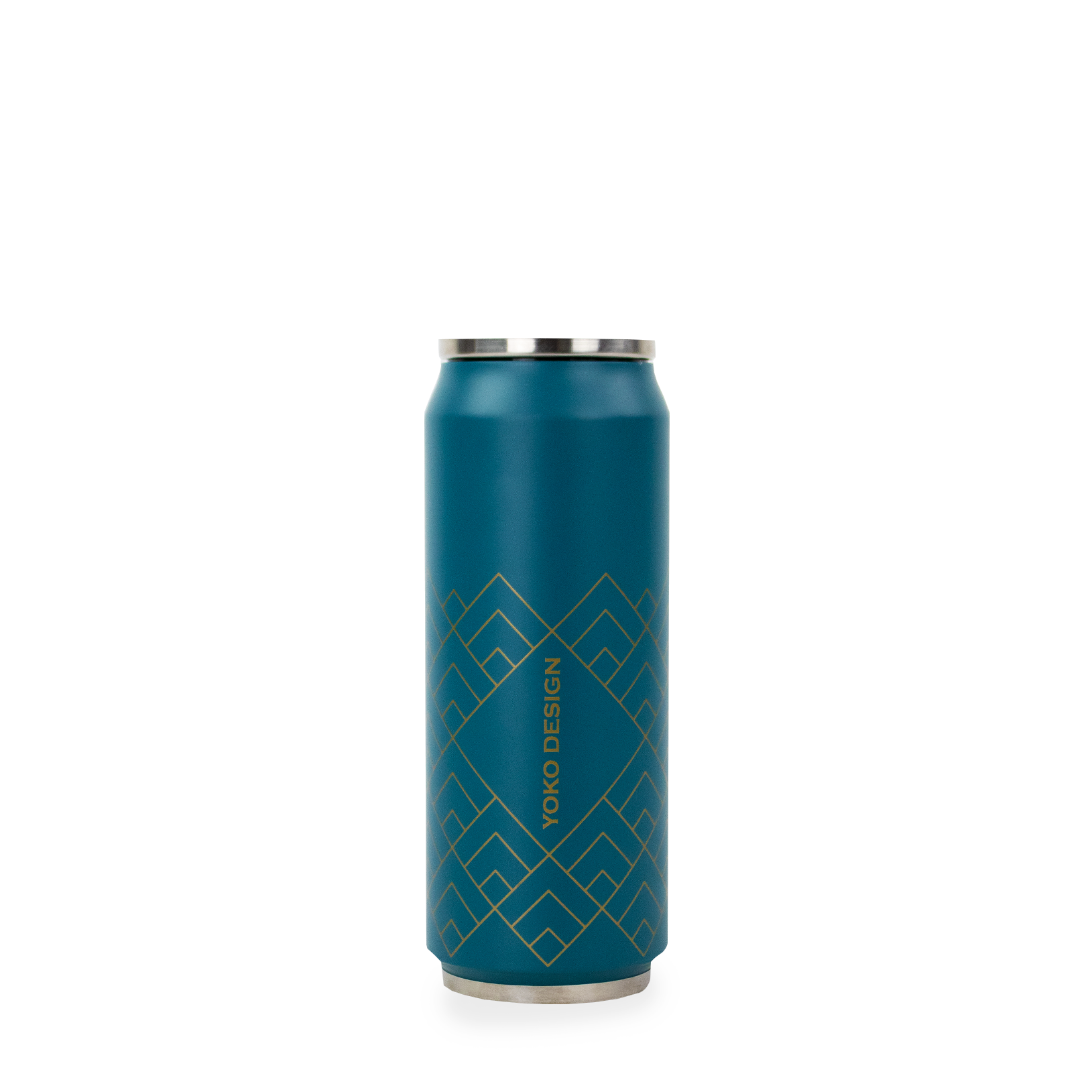 Insulated duck green art can 500 ml