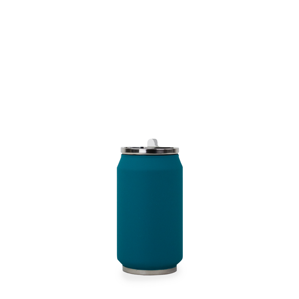 Insulated Duck Blue Soft touch can 280ml