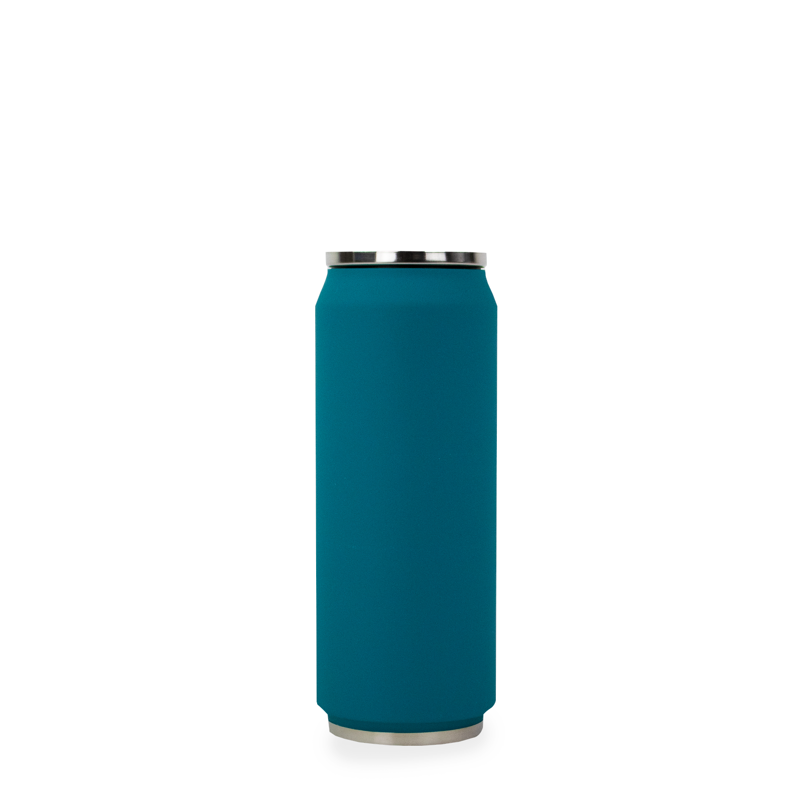 Duck blue Soft touch Insulated can 500ml