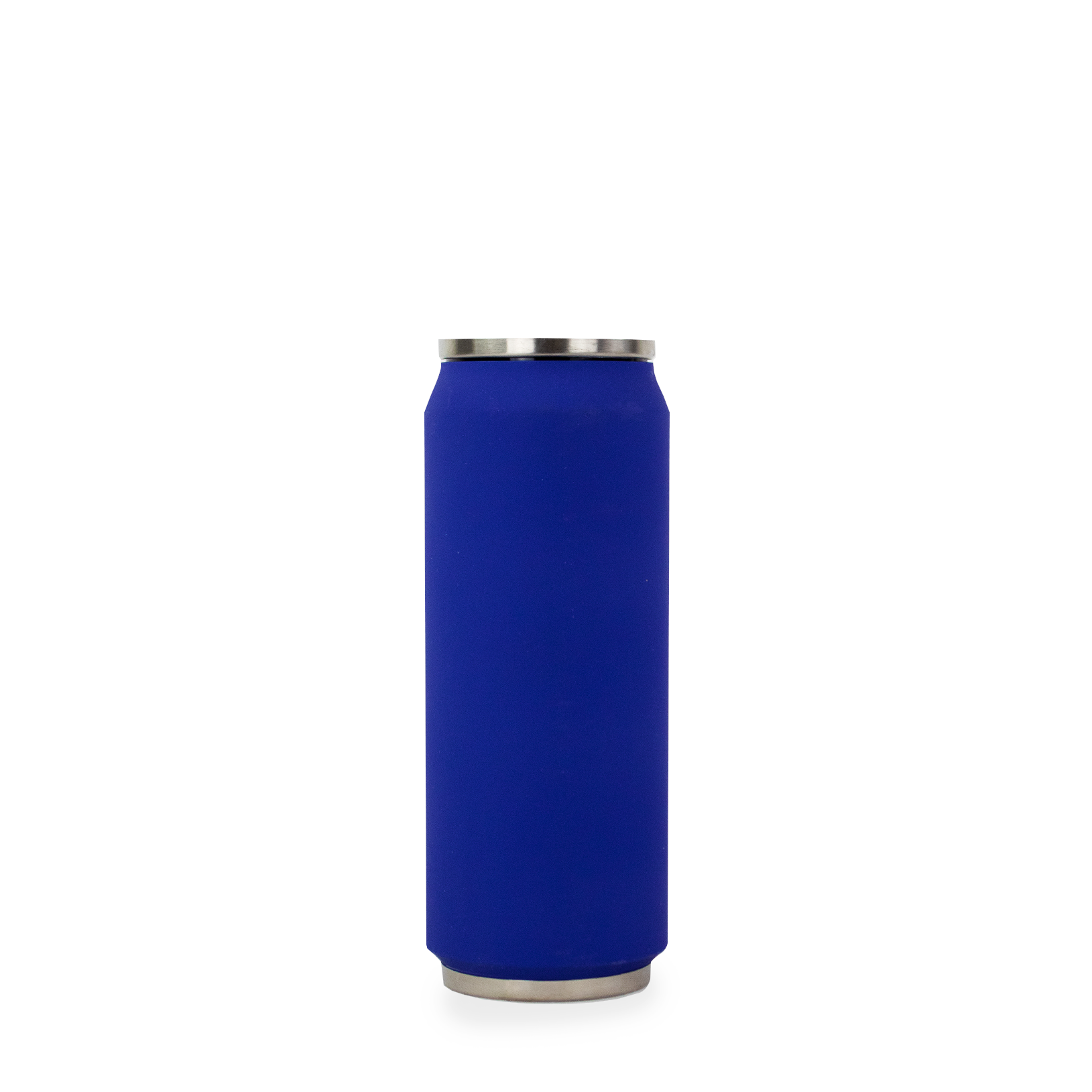 Night blue Soft touch Insulated can 500ml