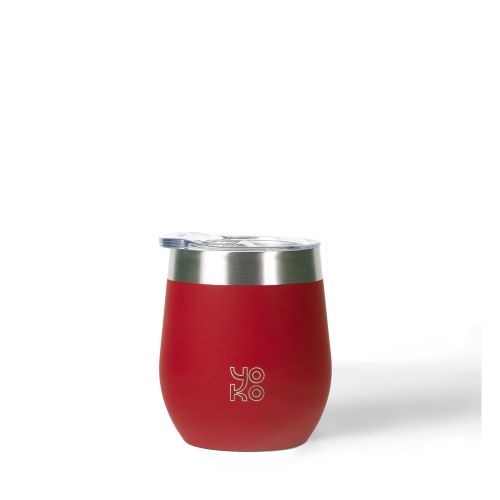 Insulated Mug Red with Lid 250 ML