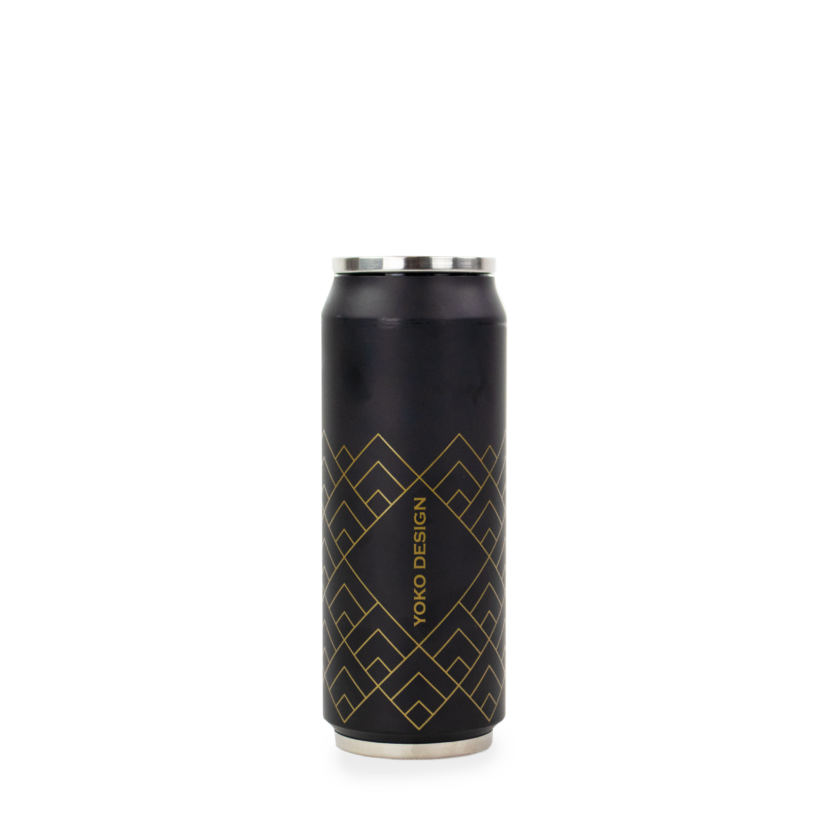 insulated can Art déco black 500ml