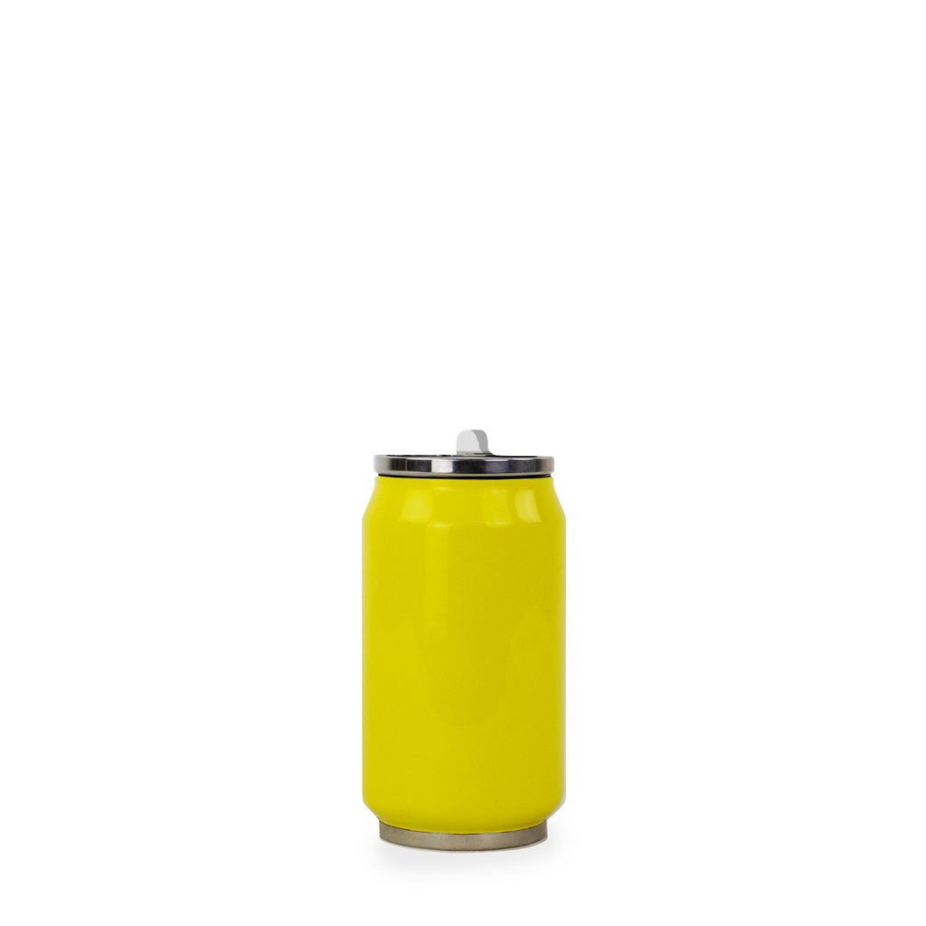 Can shiny yellow