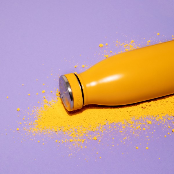 Insulated Bottle 500 ml - Yellow Milk Bottle
