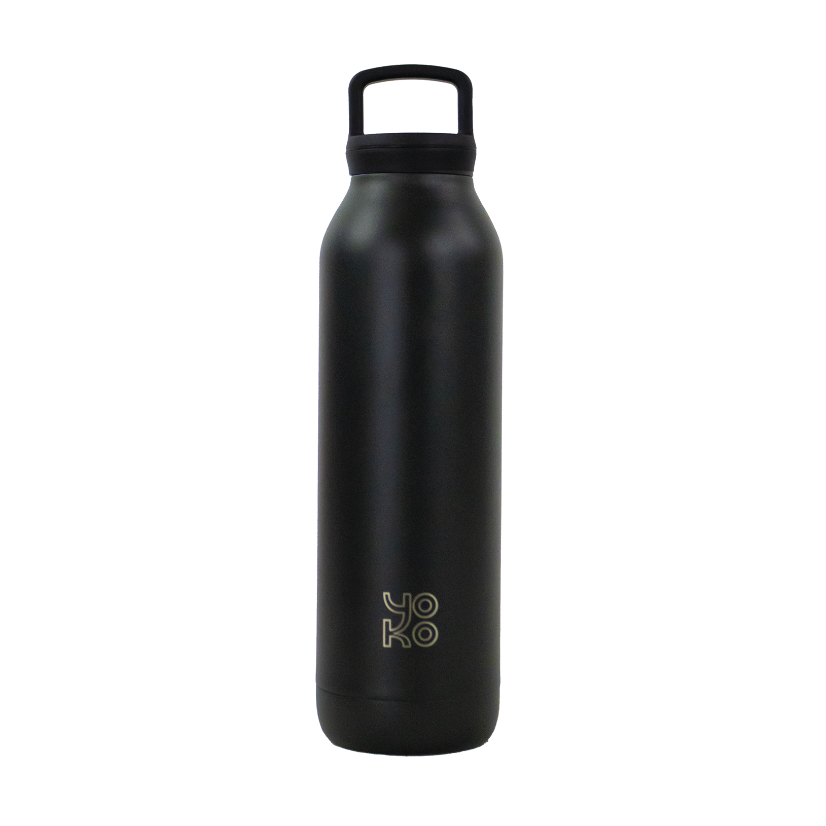 Insulated bottle & Infusor - 500ml Black - Yoko Play