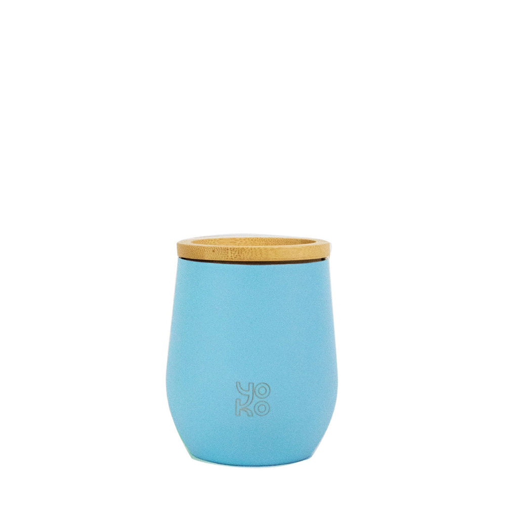 Insulated mug 250ml - Pastels- Blue
