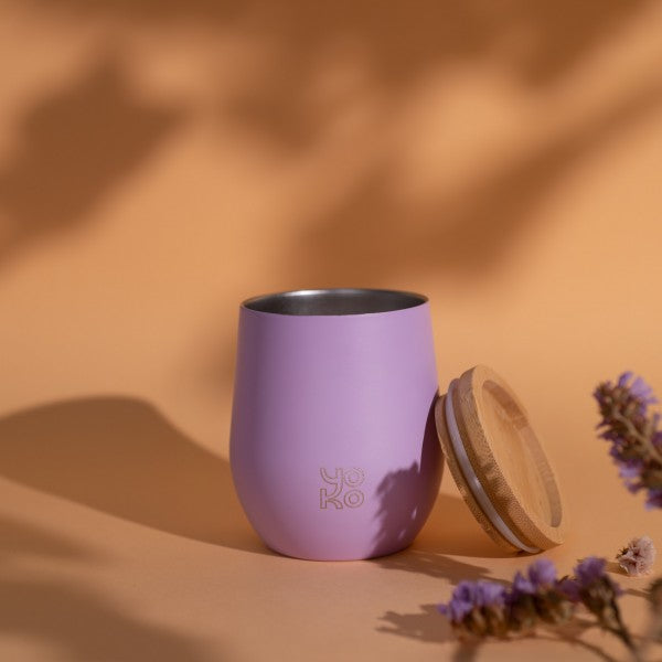 Insulated Mug 250 ml - Pastels Lavender