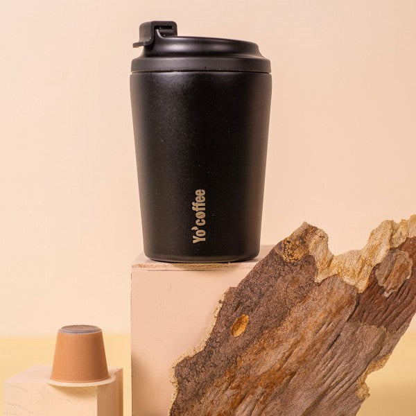 Insulated Mug 260 ml - Black - Yo’Coffee Collection
