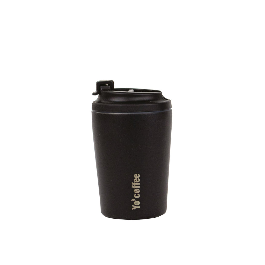 Insulated mug 350 ml - Black - Yo'coffee
