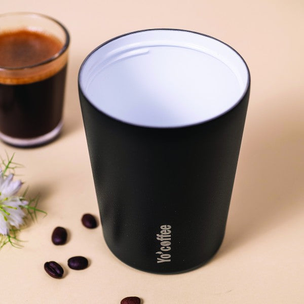 Insulated Mug 350 ml - Black - Yo’Coffee Collection