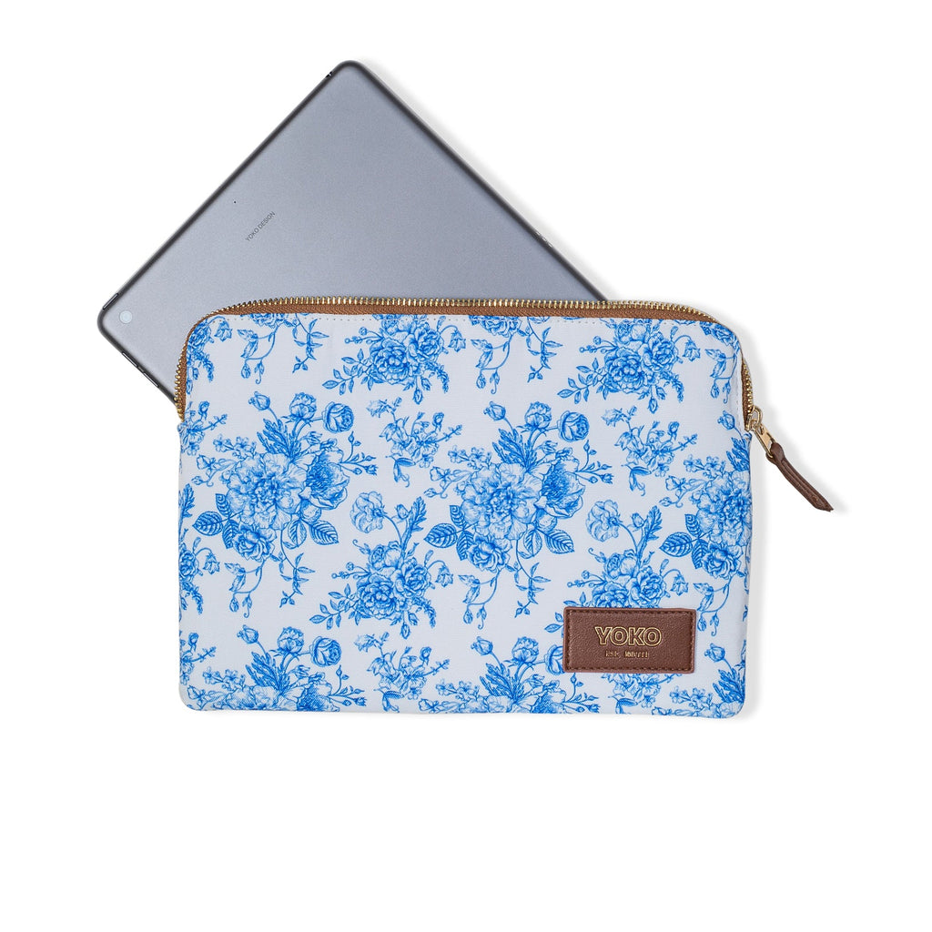 Ipad (or other tablet) cover - Toile de Jouy
